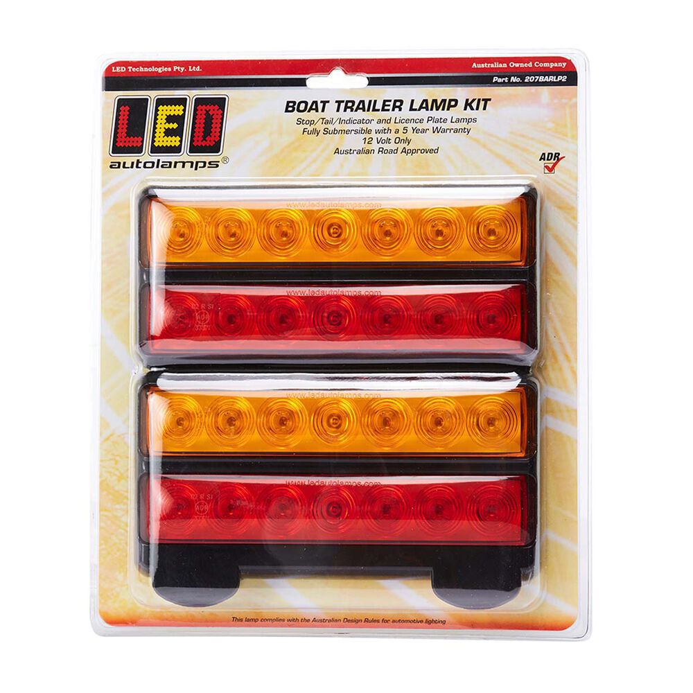 LED Autolamps Submersible LED Auto Lamp Trailer Lights 207BARLP2