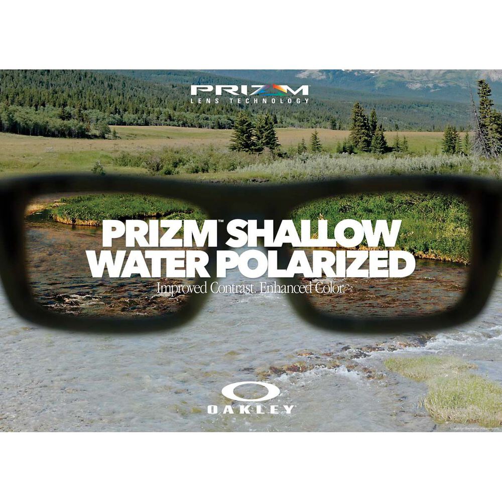 Oakley Holbrook XL PRIZM Polarised Sunglasses with Green Lens