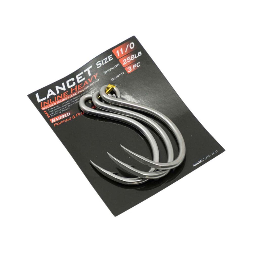 Ocean's Legacy Lancet Inline Heavy Barbed Hook
