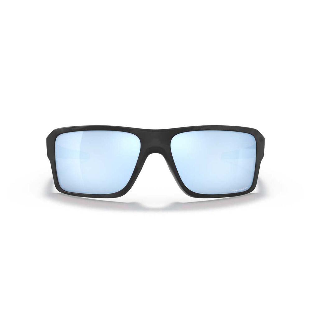 Oakley Double Edge Men's Polarised Sunglasses Camo Matte Black with Prizm Lens