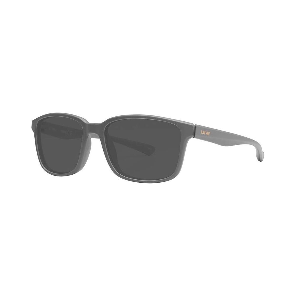 Liive Kids' Hudson Sunglasses Matt Black with Grey Lens