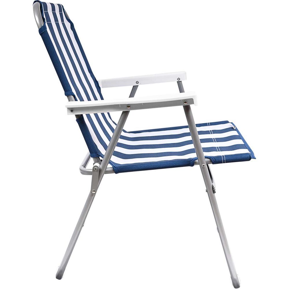 Wanderer Nautical Stripe Chair 120kg