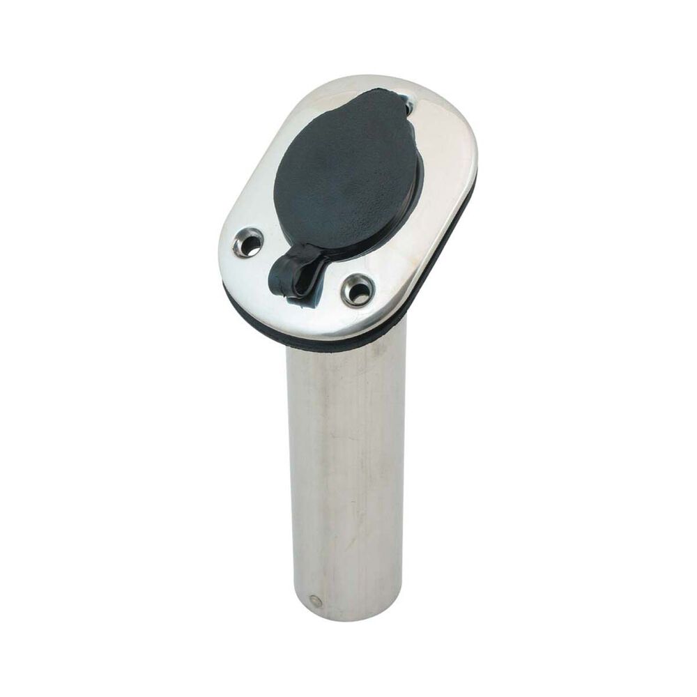 BLA Flush Mount Rod Holder - Stainless Steel With Cap