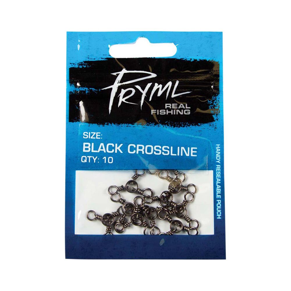 Pryml Black Crossline Swivel 10 Pack