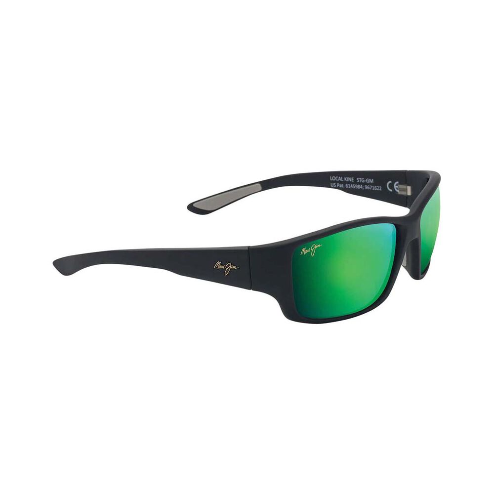 Maui Jim Men's Local Kine Sunglasses with Green Lens