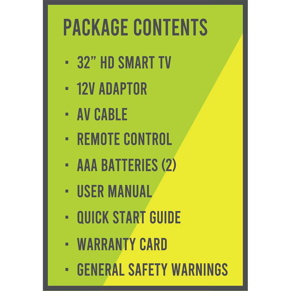 Altius Smart TV 32 Inch 240/12V
