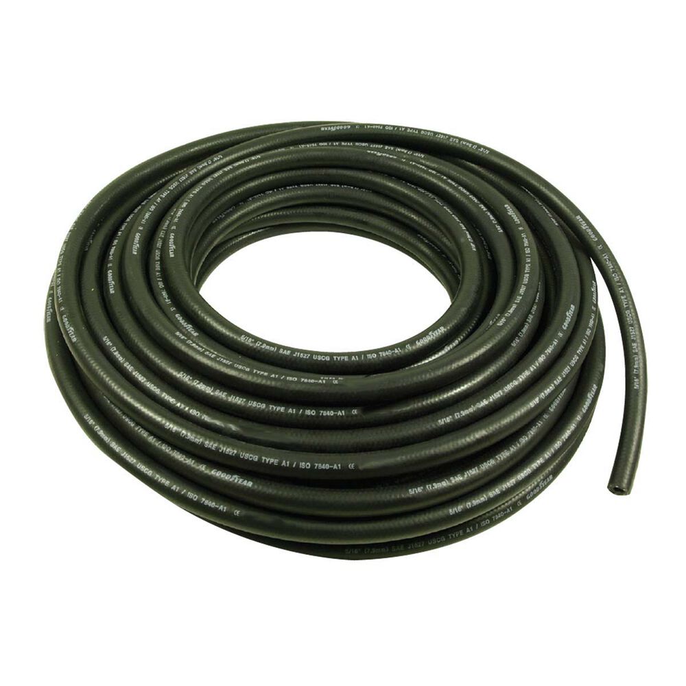 BLA Reinforced Fuel Hose Black Per Metre