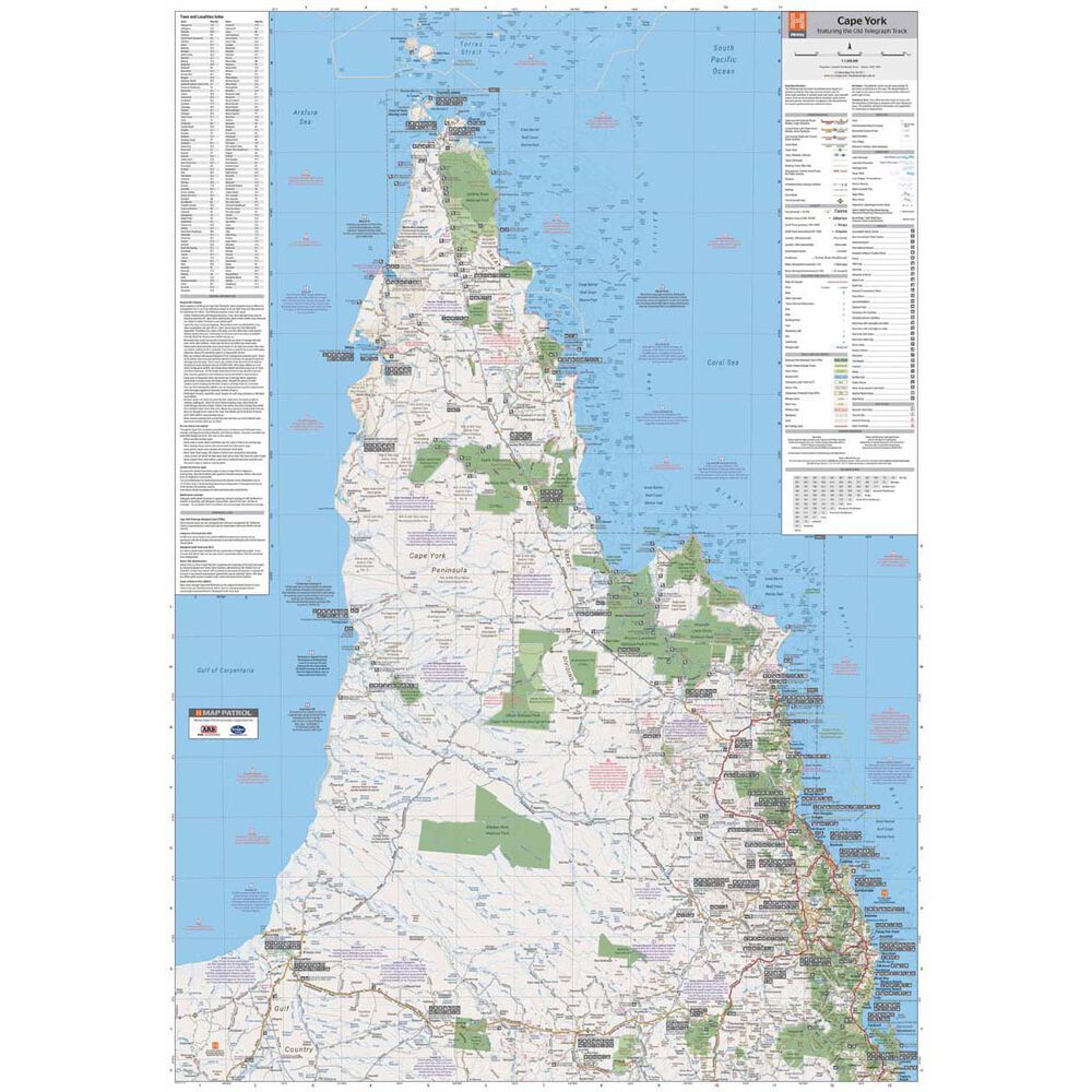 Hema Cape York Map