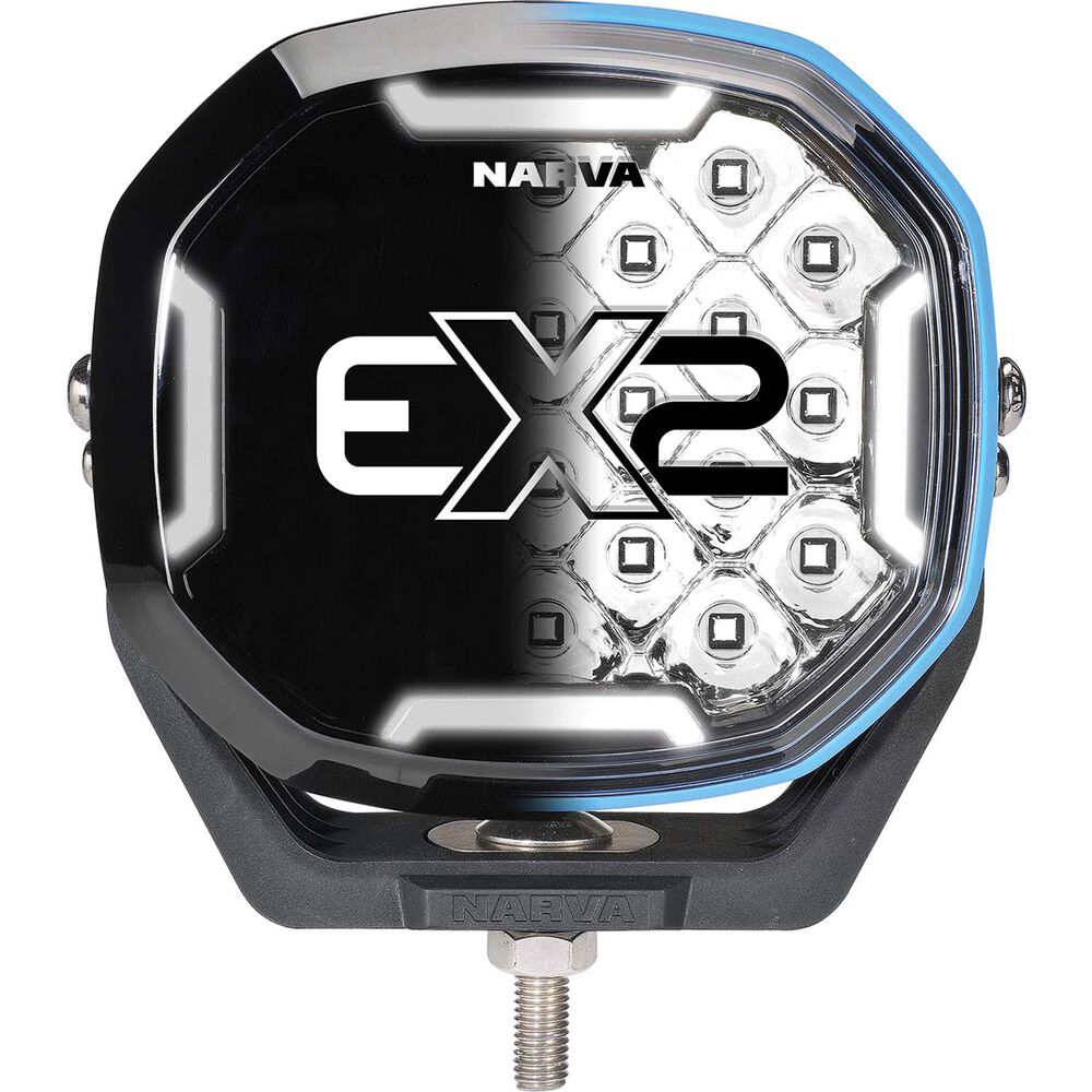 Narva EX2-R Driving Light 6” Single with RGB