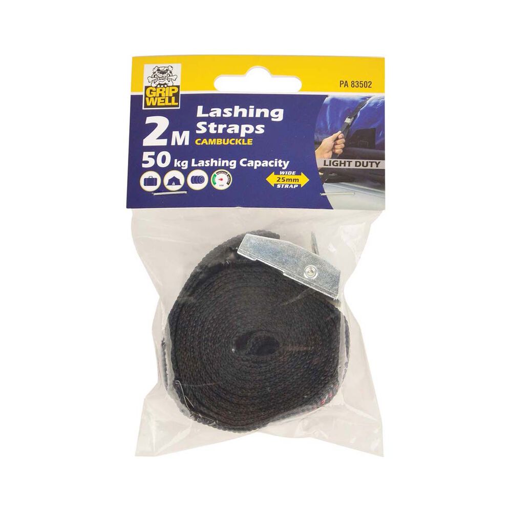 Gripwell Cambuckle Lashing Strap 50kg 2m