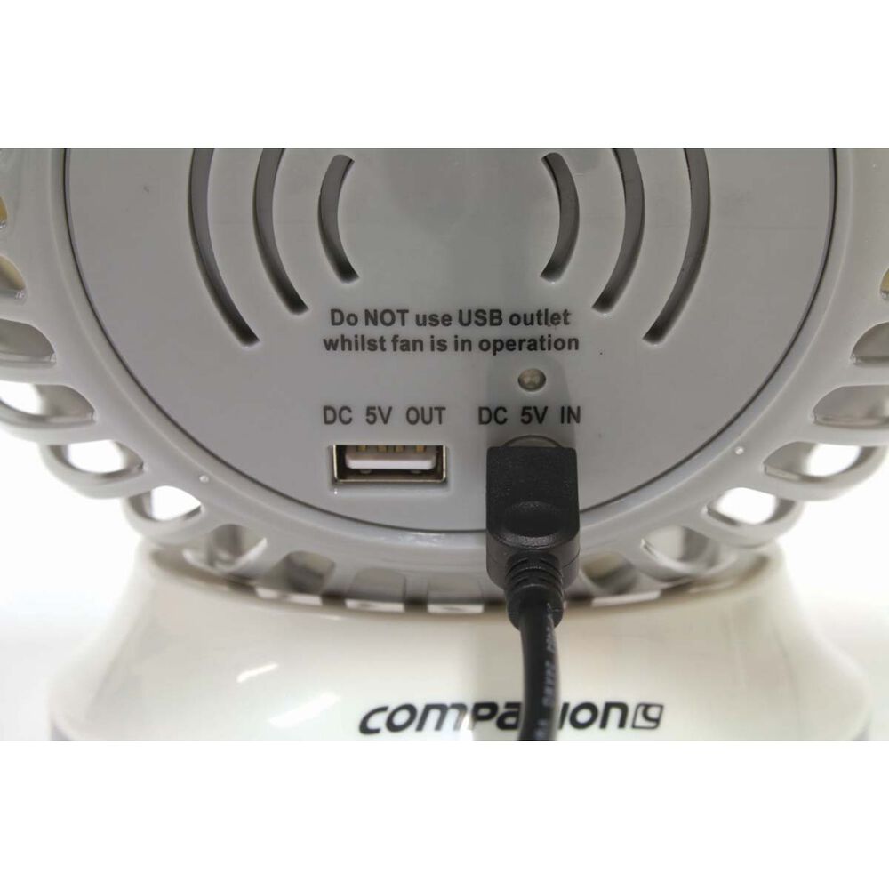 Companion 6in Rechargable Fan