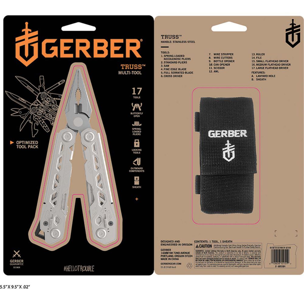 Gerber EDC Lockdown Multi-tool Grey