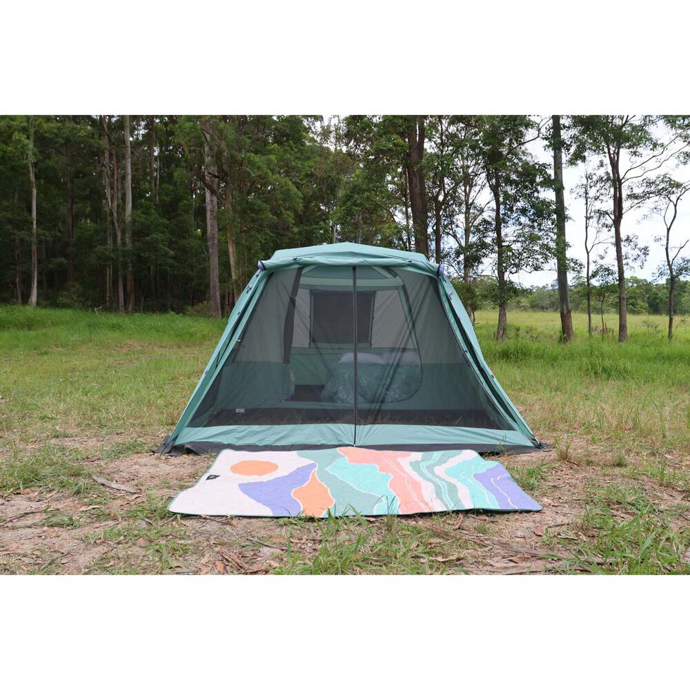 earth by Wanderer® Sunset Recycled Fabric Picnic Blanket