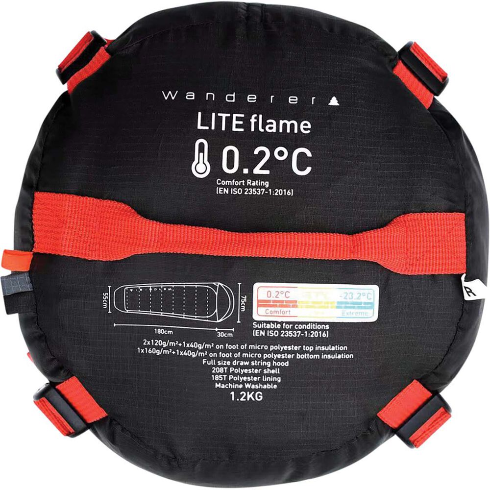 Wanderer LiteFlame 0.2°C Hooded Sleeping Bag