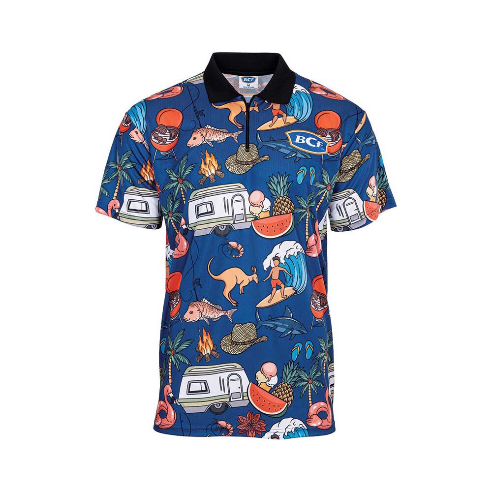 BCF Summer Holidays Short Sleeve Sublimated Polo