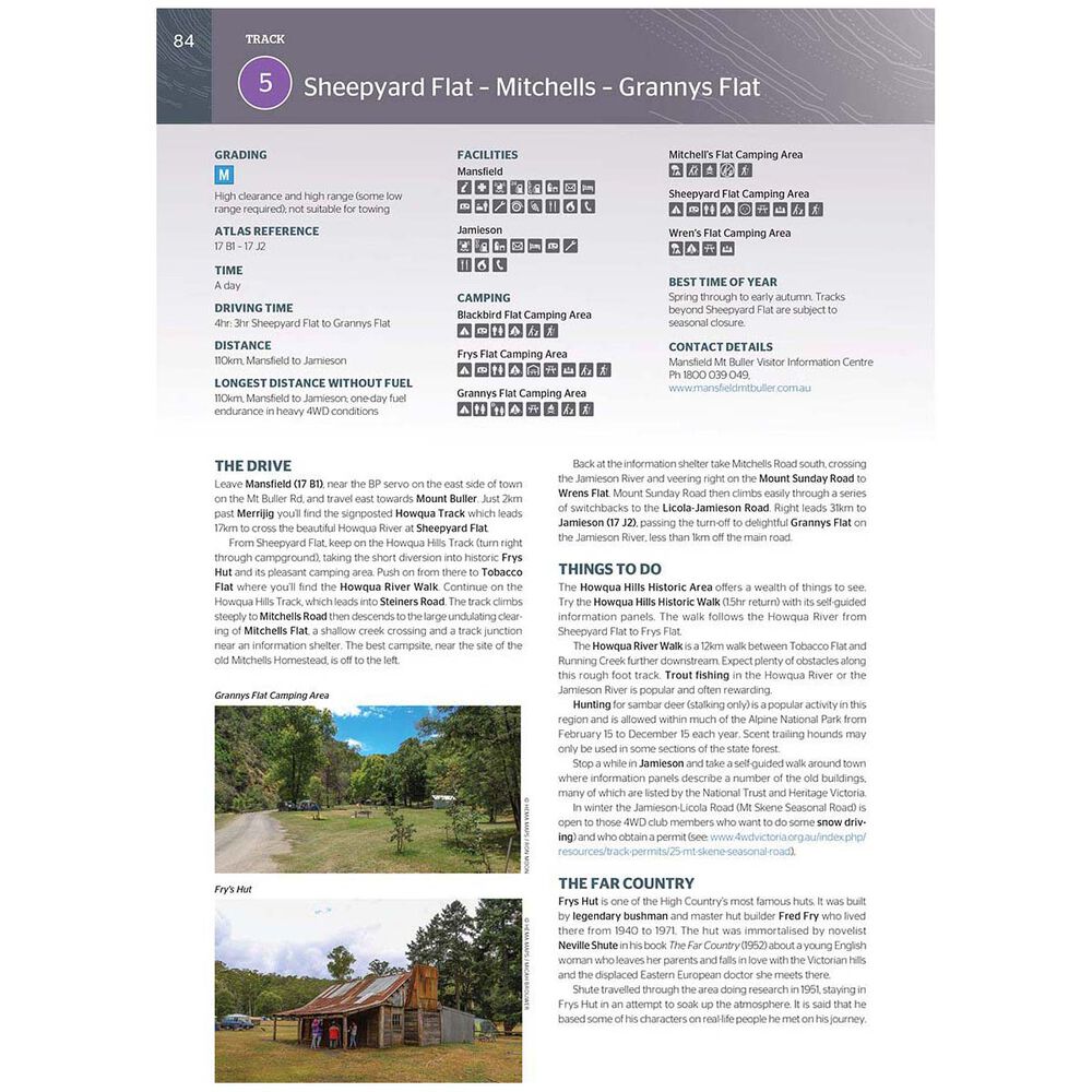Hema Victorian High Country Atlas & Guide (3rd Edition)