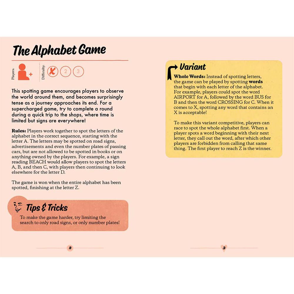 Family Road Trip Games