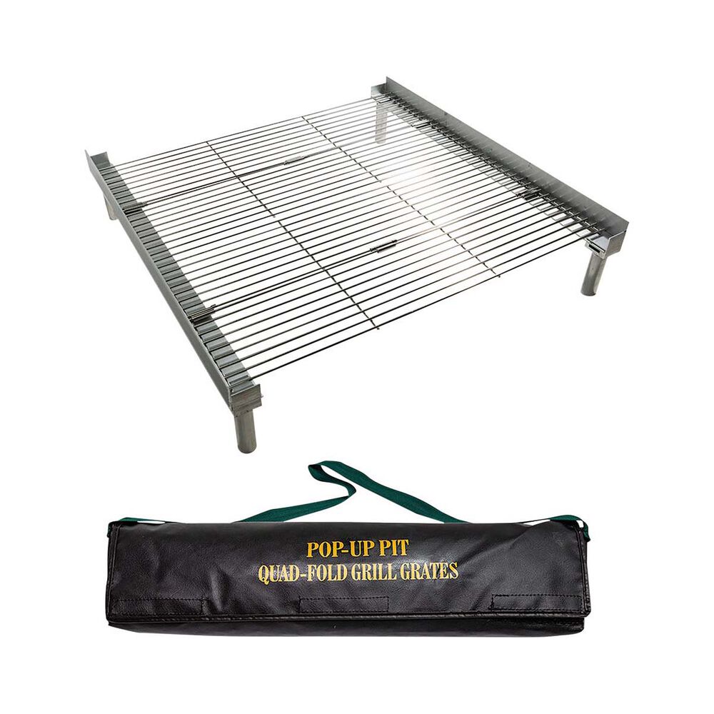 Fireside Quad-Fold Grill Grates for the Pop-Up Fire Pit