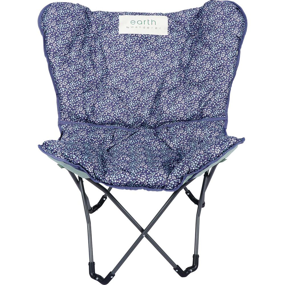 earth by Wanderer® REPREVE® Recycled Fabric Half Moon Chair 120kg