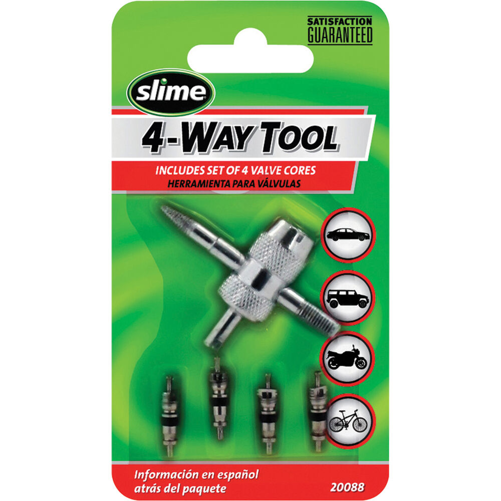 Valve Tool - 4-Way, with Cores, 5 Piece