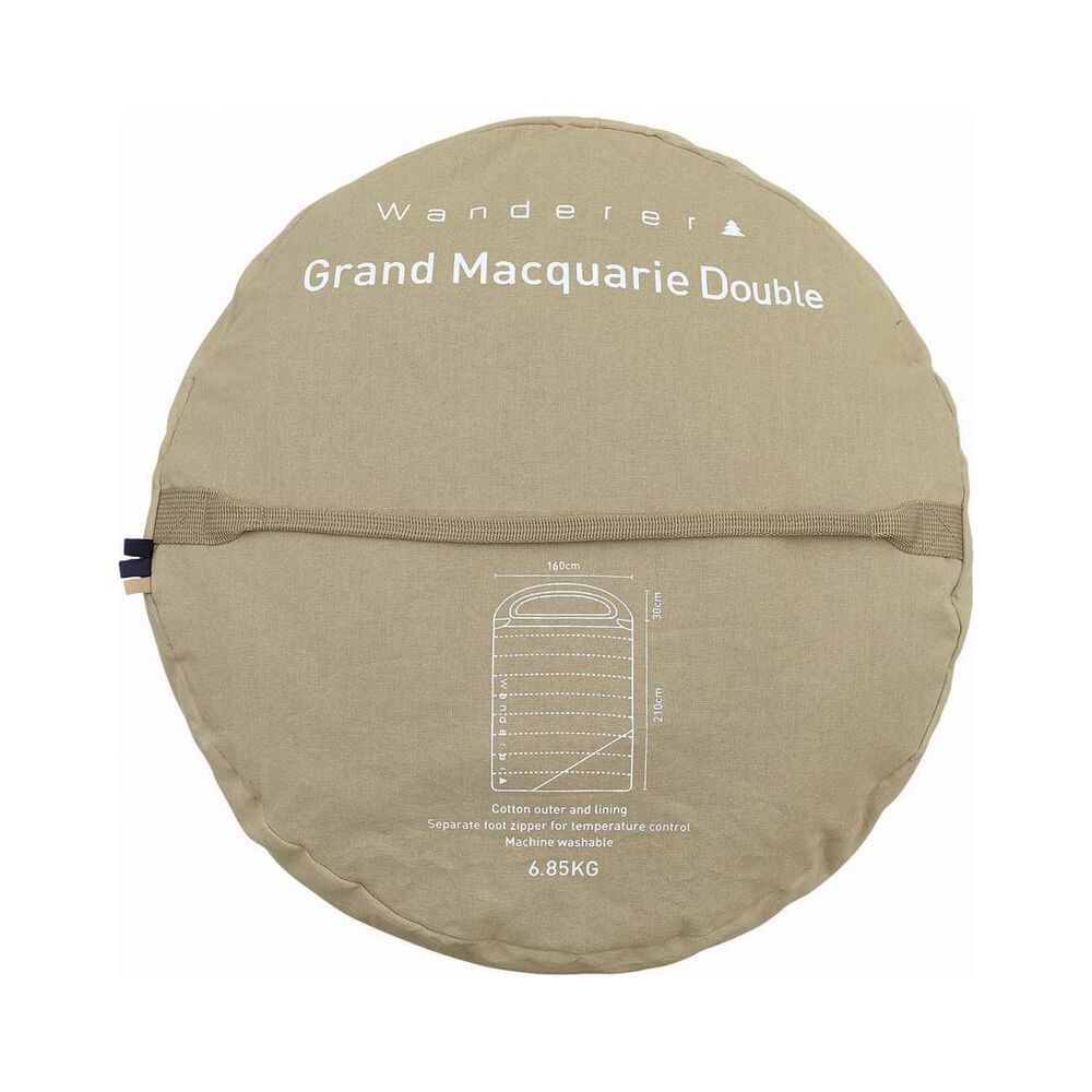 Wanderer Grand Macquarie Hooded Double Sleeping Bag