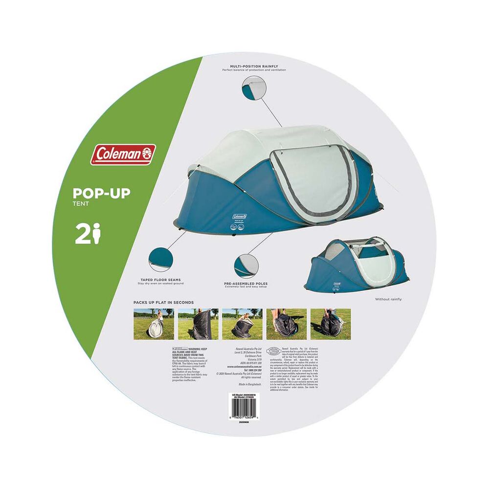 Coleman Pop Up 2 Person Tent