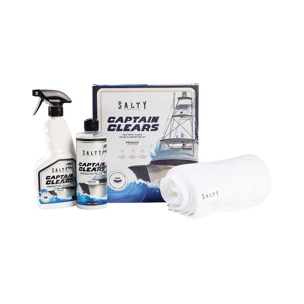 Salty Captain Captain Clears Polyvinyl Clears Cleaning Kit