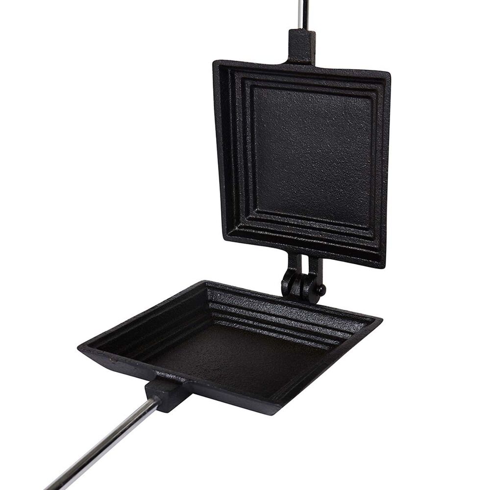 Campfire Cast Iron Jaffle Iron - Jumbo, Single