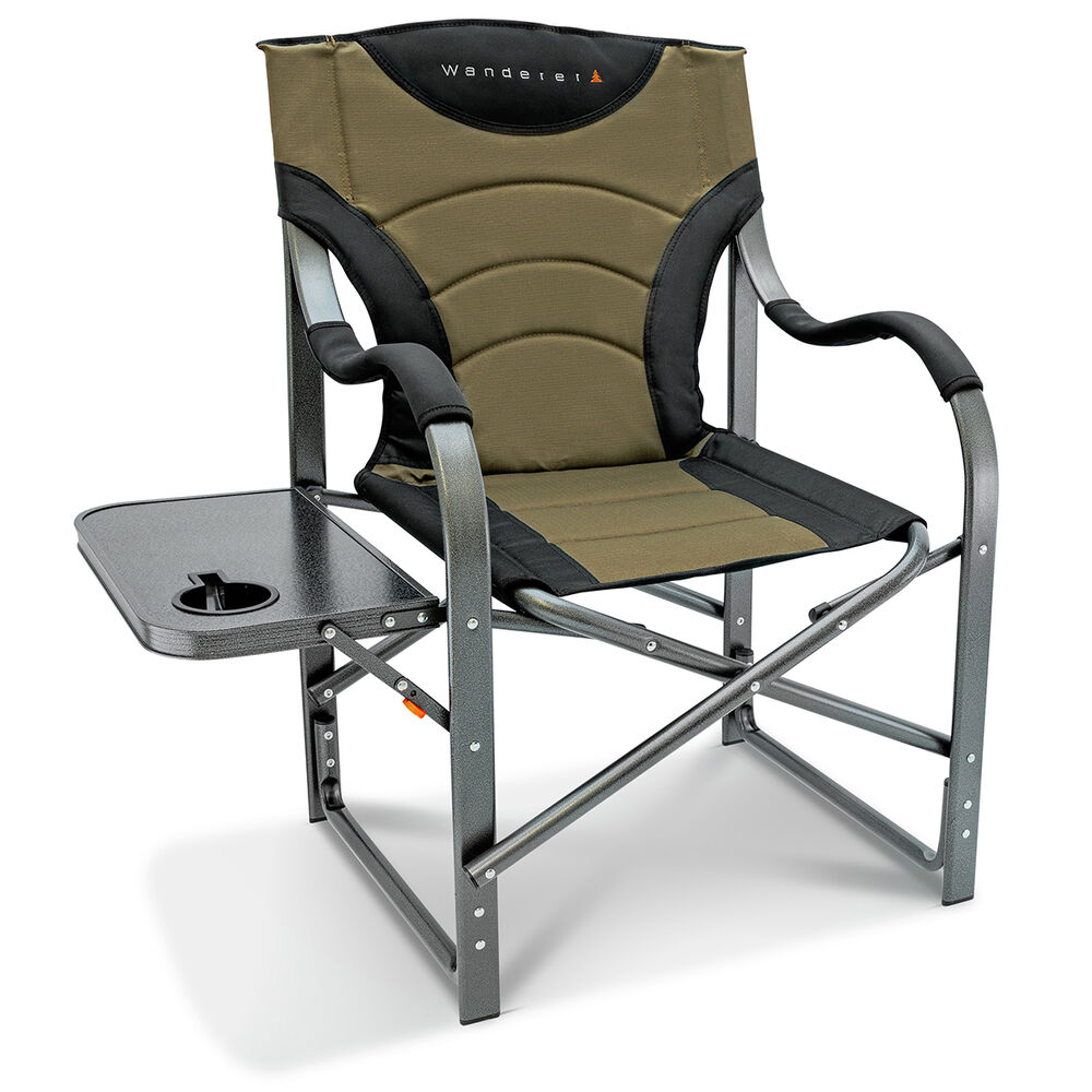 Wanderer Lightweight Touring Extreme Directors Camp Chair 200kg