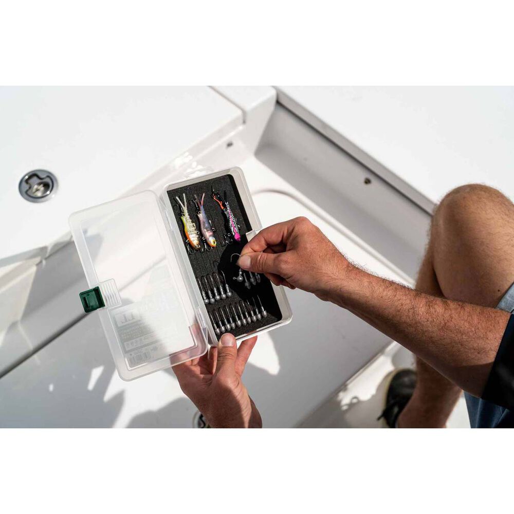 Meiho Slit Foam SC-LL Tackle Box Clear
