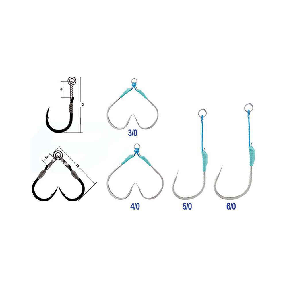 BKK SF Lentus Short Jigging Assist Hook