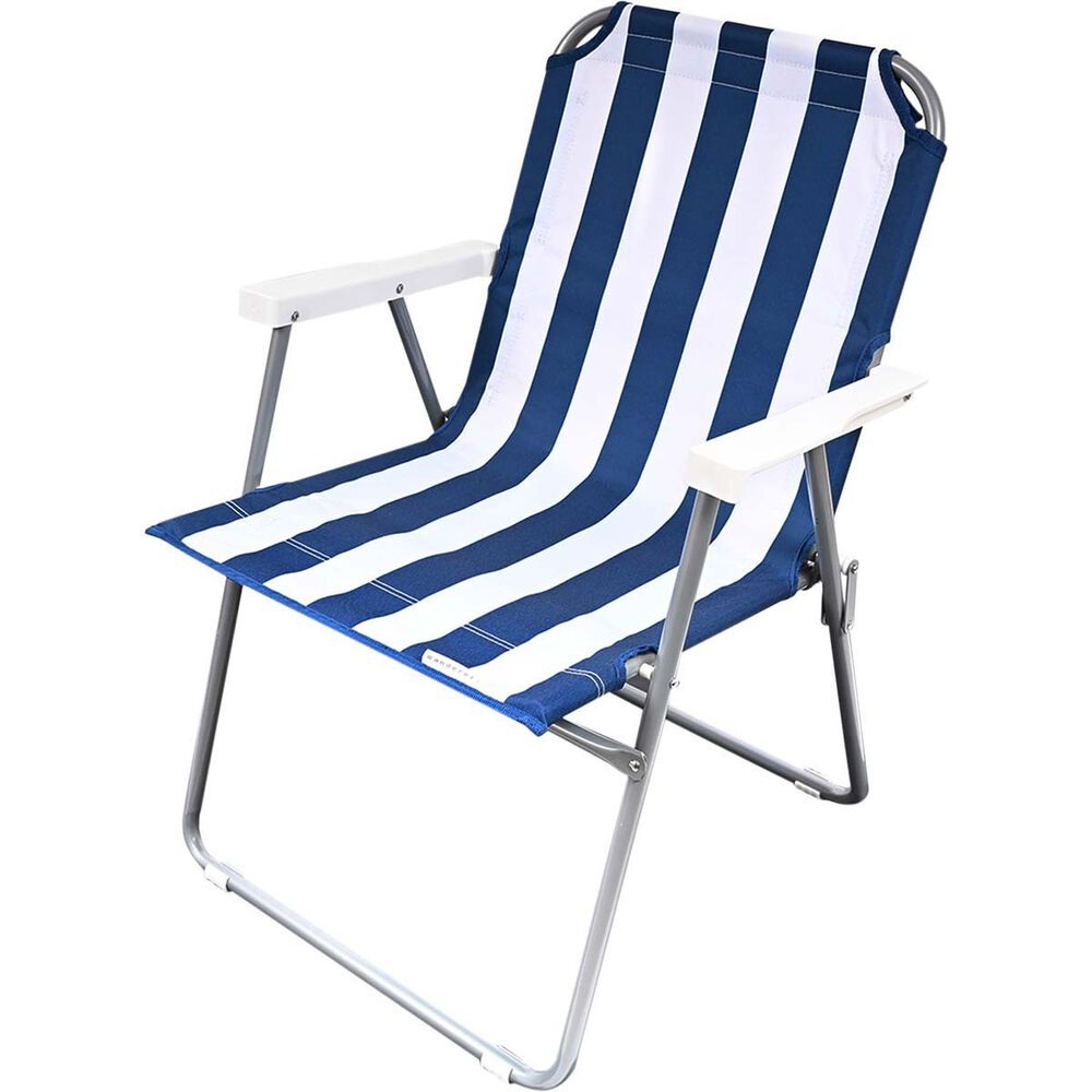 Wanderer Nautical Stripe Chair 120kg