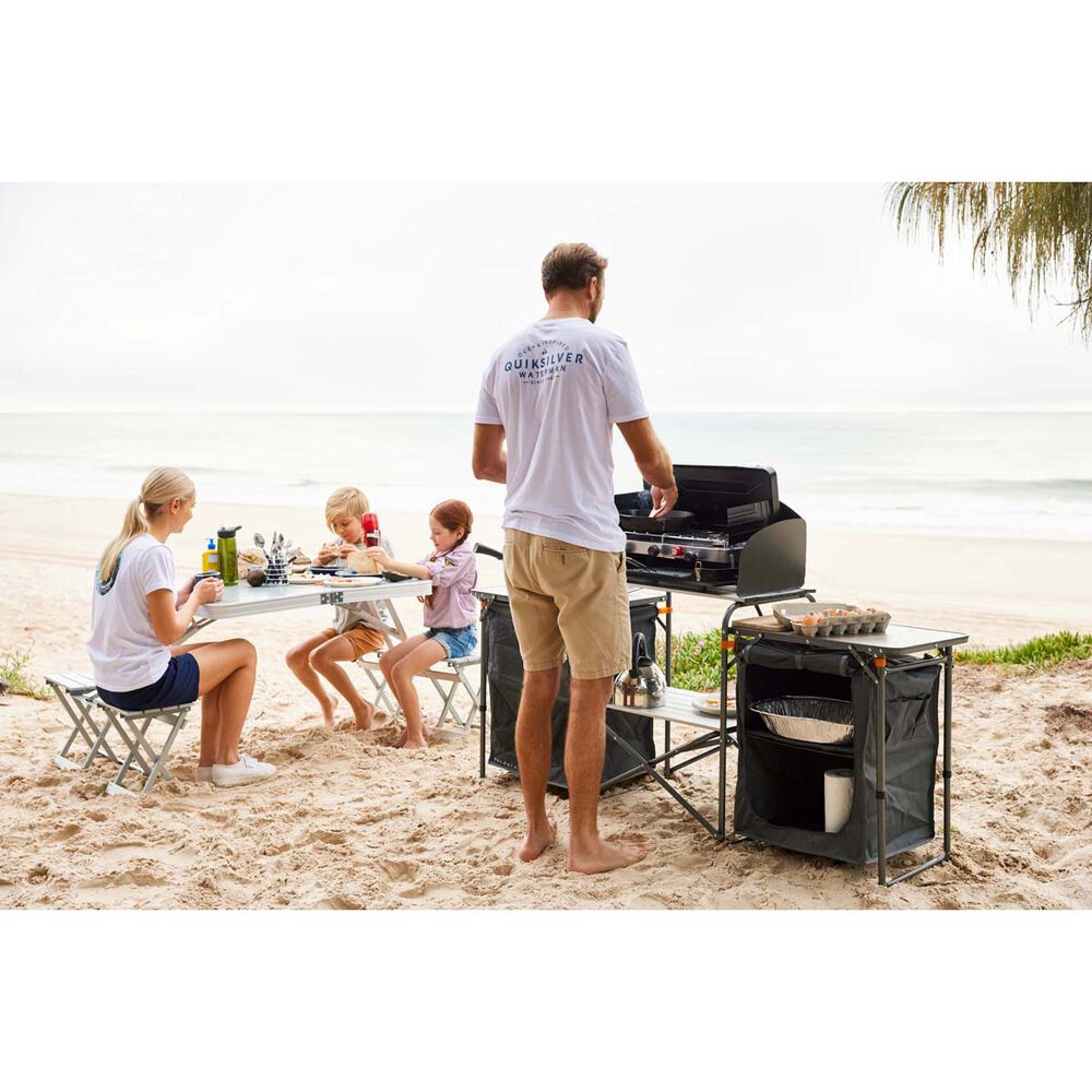 Wanderer LPG Portable 2 Burner Stove with Grill