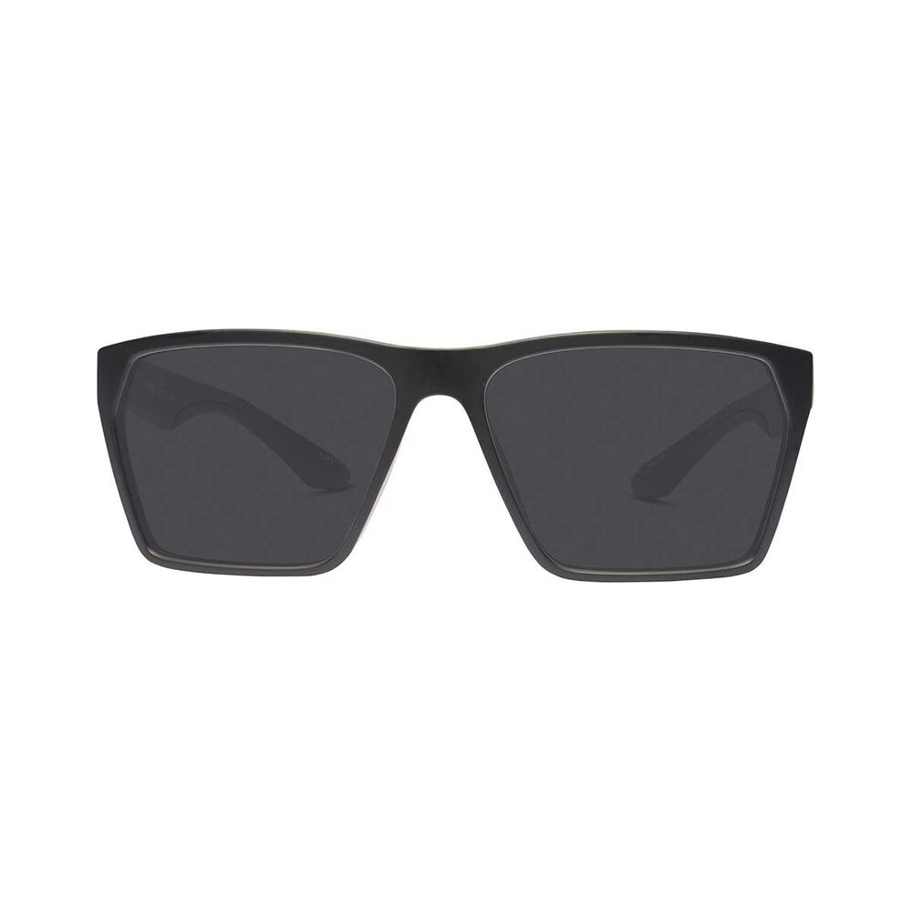 Liive Men's Rincon Polarised Sunglasses Black with Black Lens