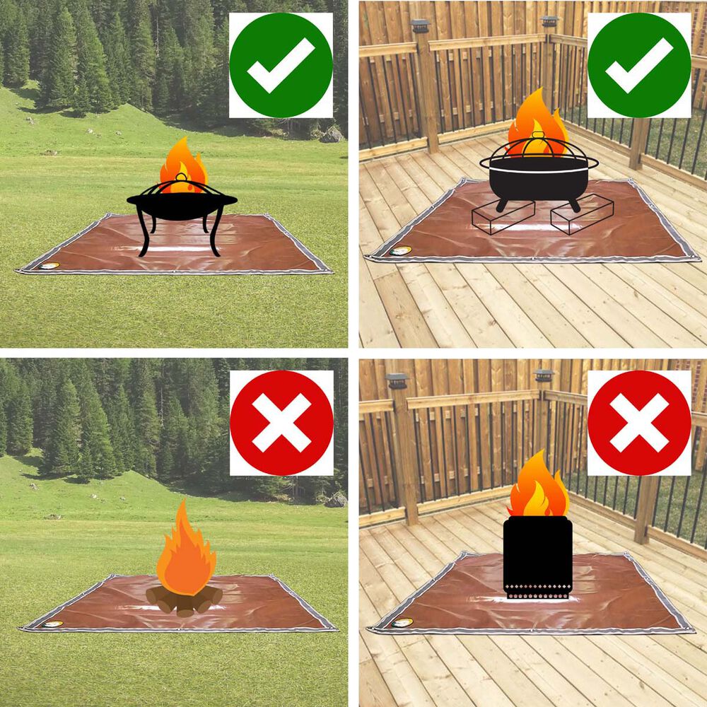 Fireside Ground Ember Mat