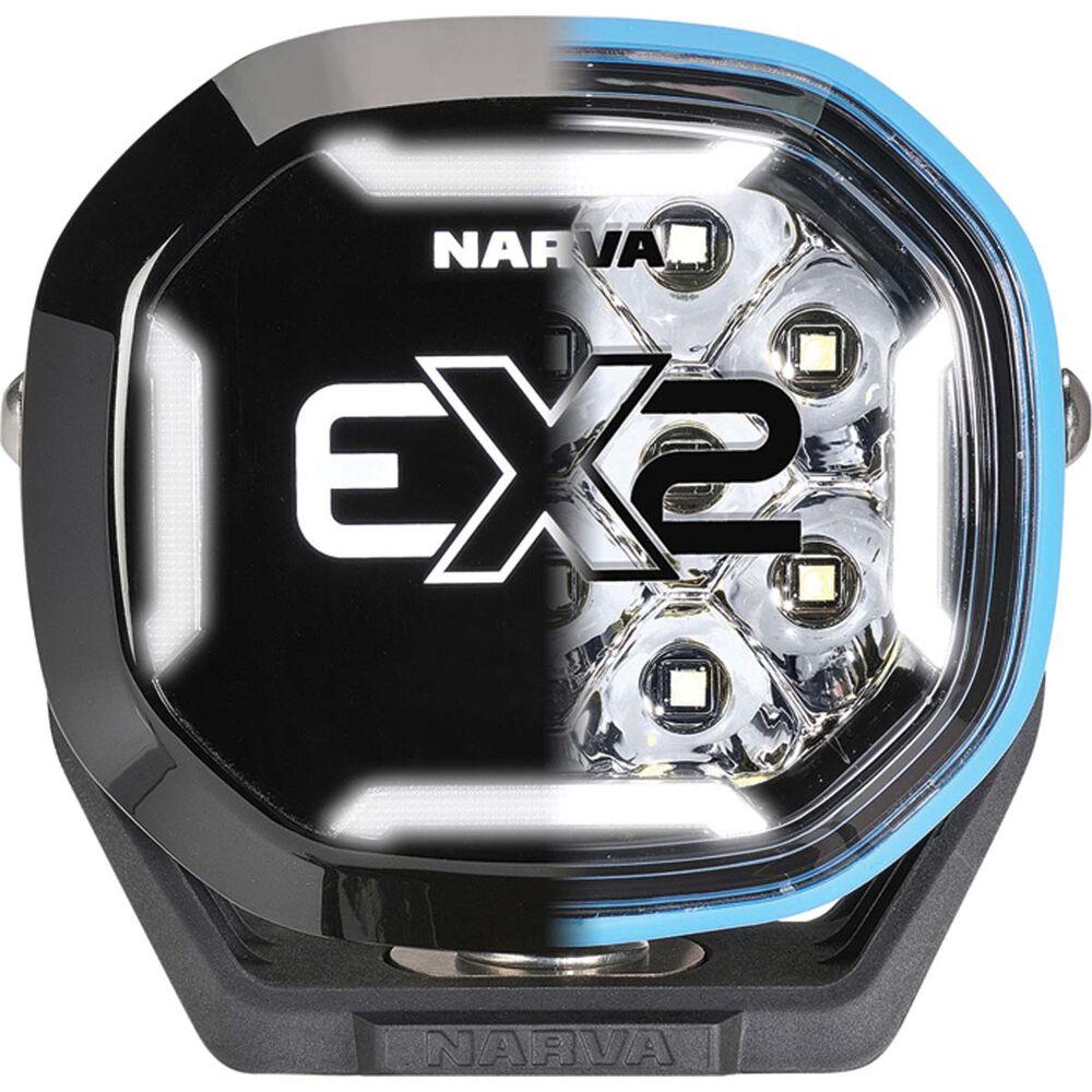 Narva EX2-R Driving Light 4” Single with RGB