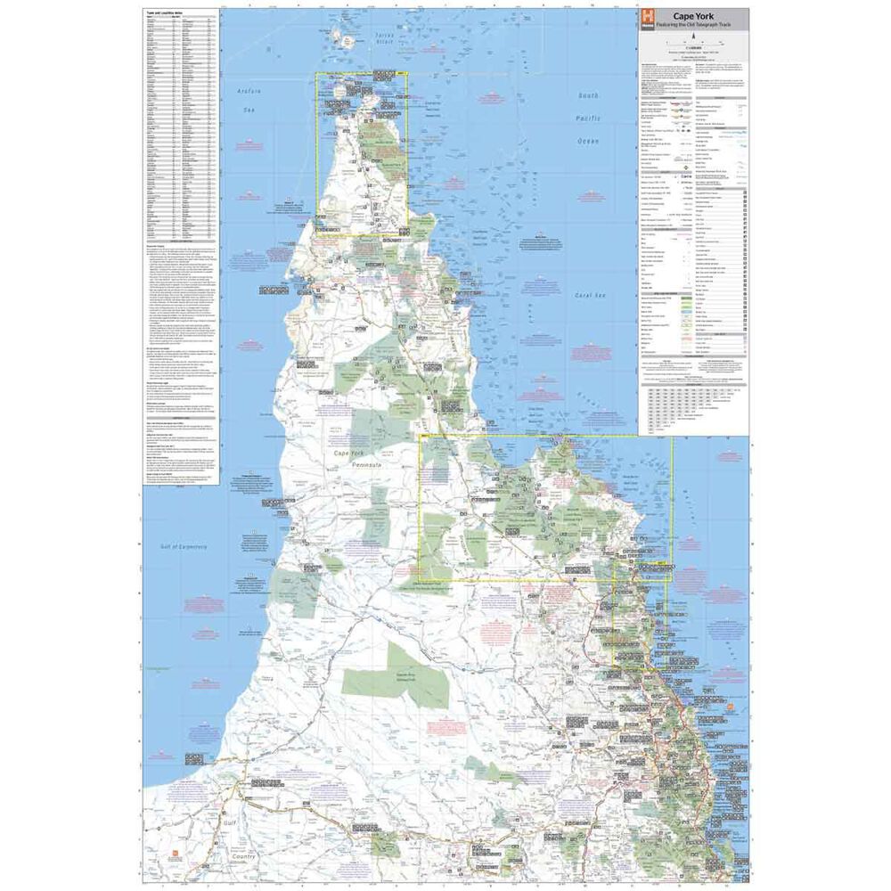 Hema Cape York Map – 15th Edition