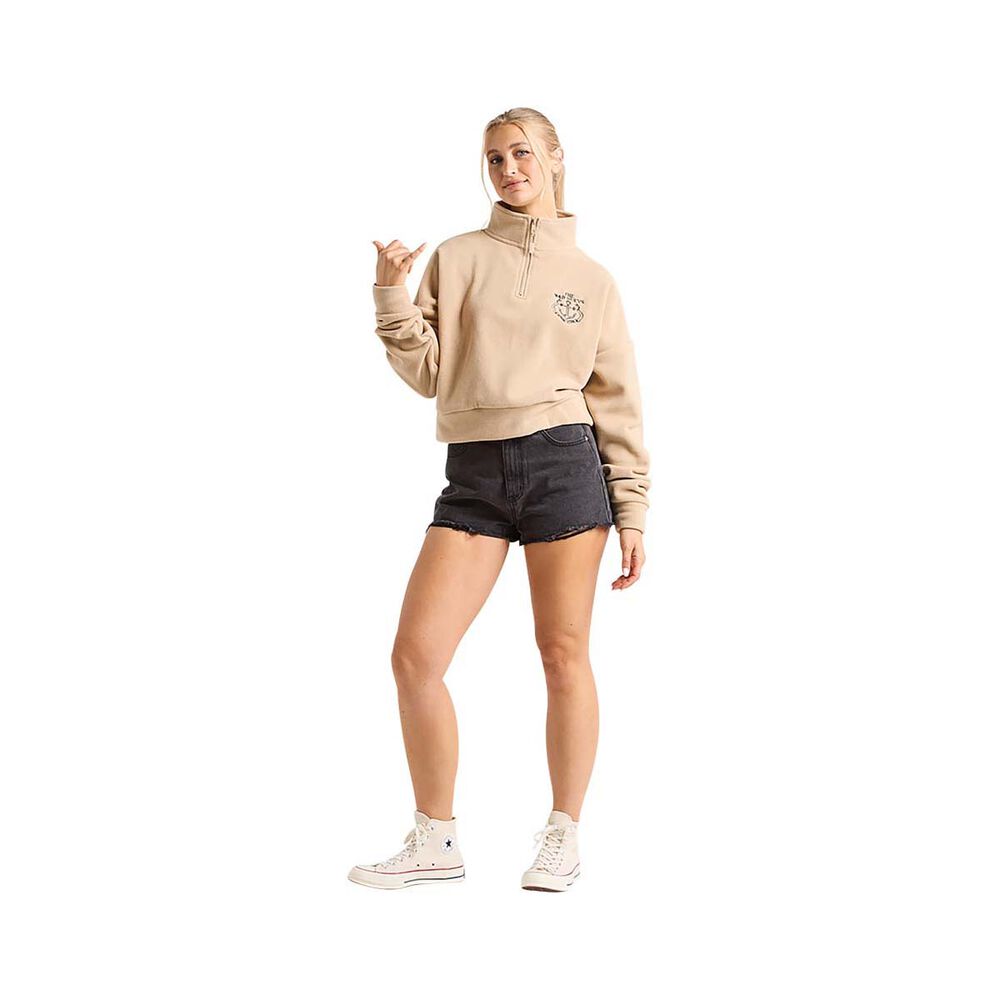 The Mad Hueys Women's Star Anchor Zip Fleece