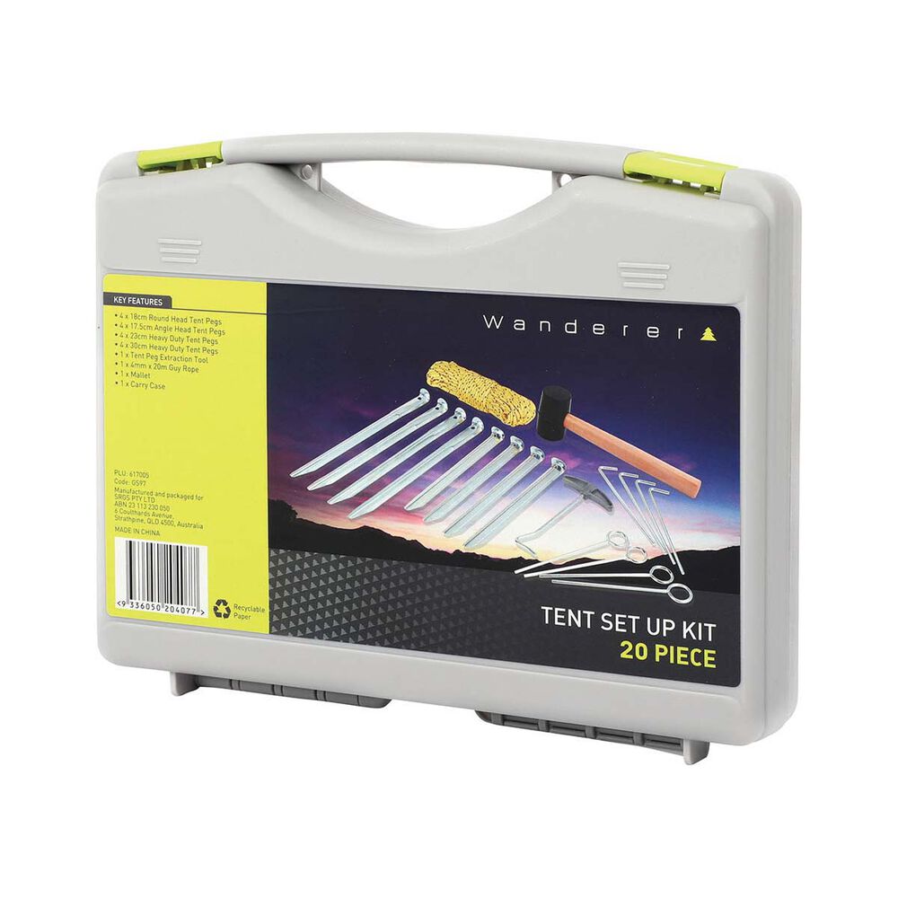 Wanderer Tent Set Up Kit
