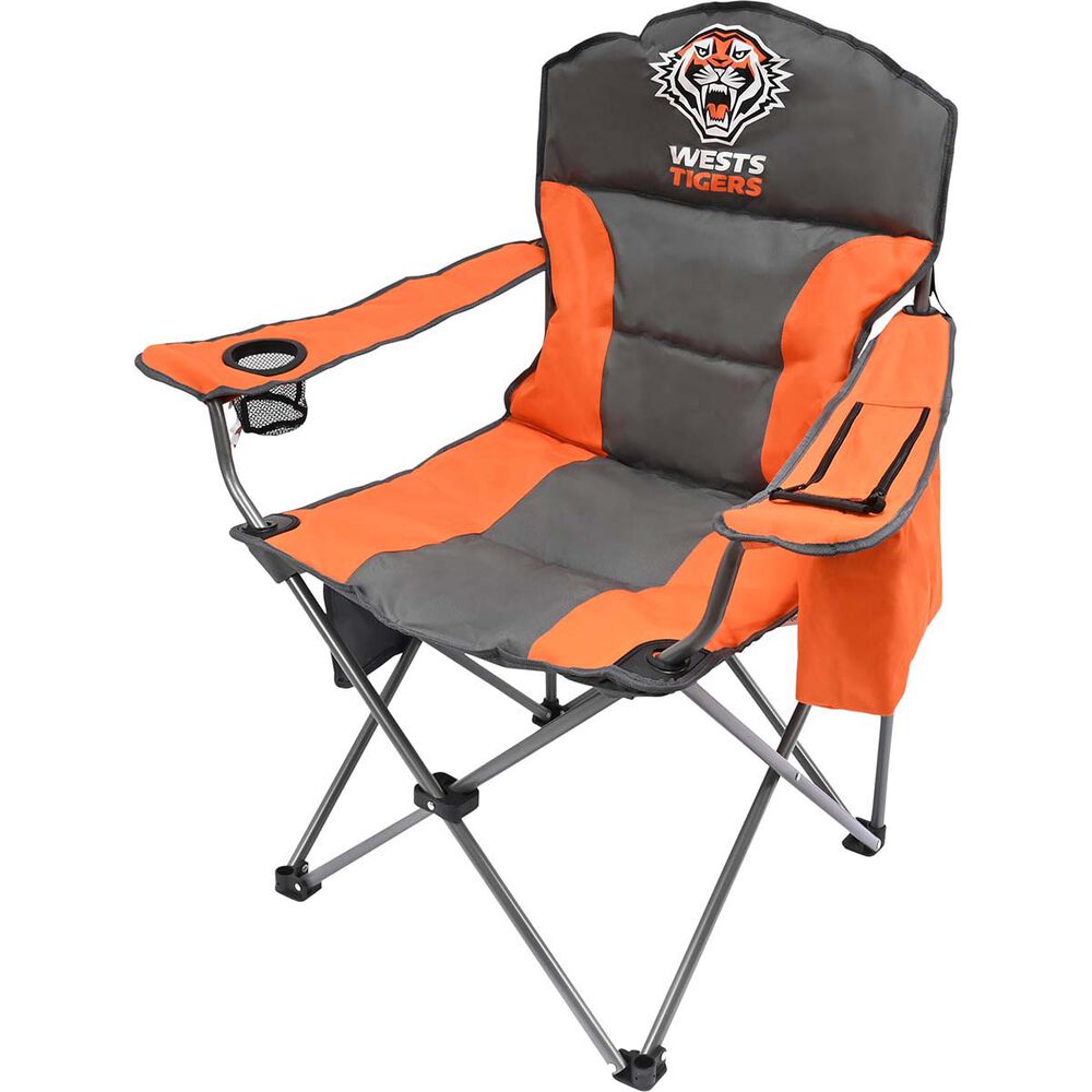 NRL Wests Tigers Camp Chair 130kg