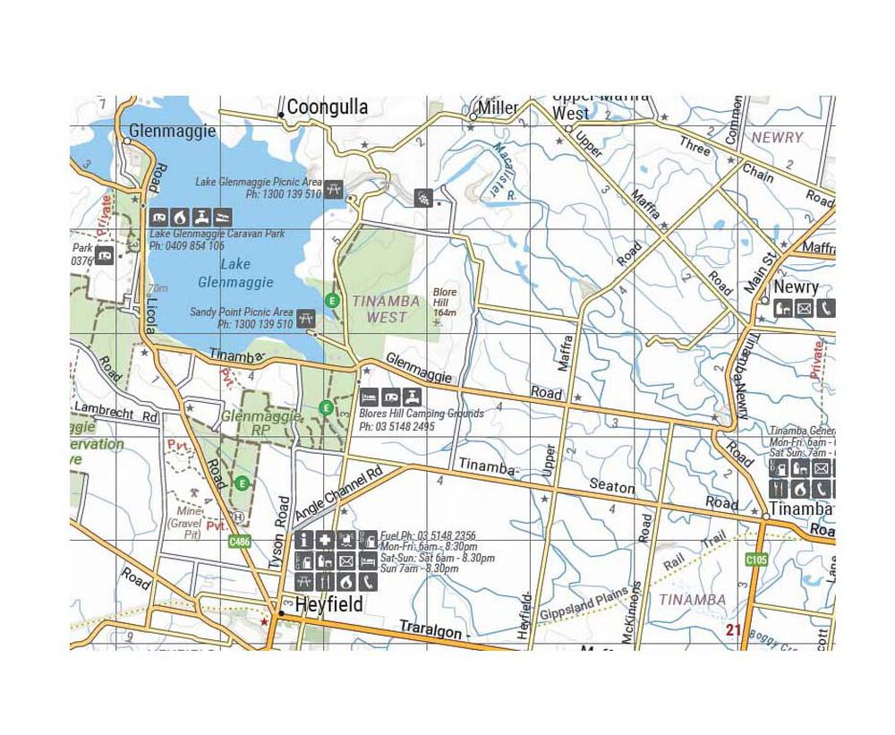 Hema High Country Vic - South West Map