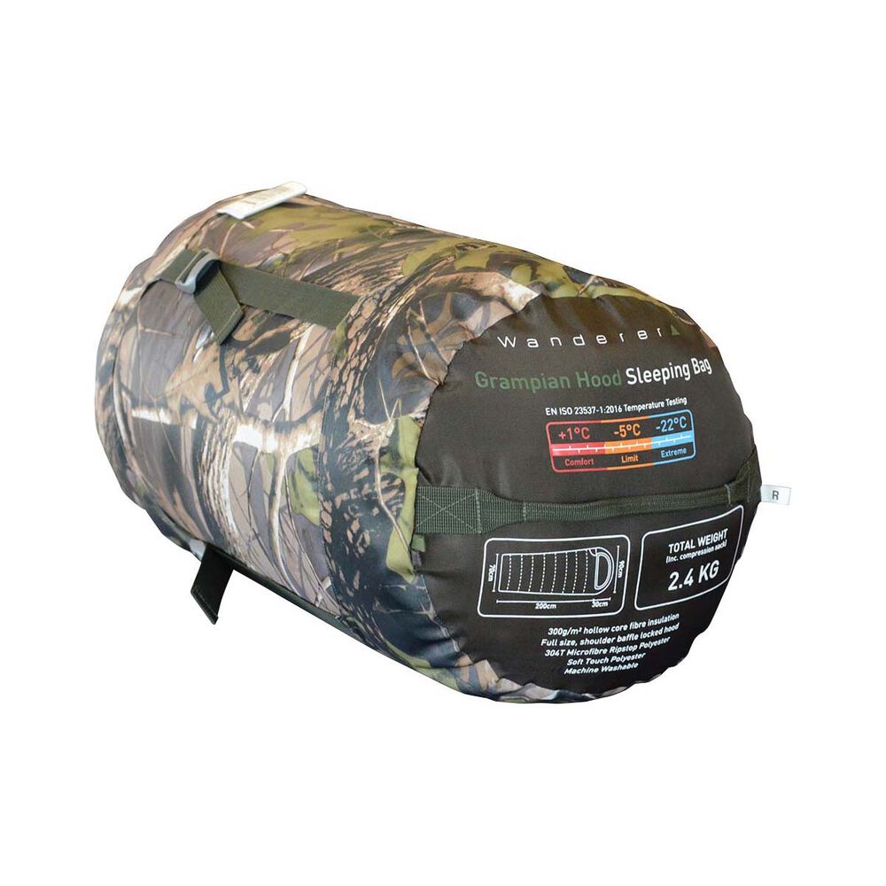Wanderer Grampian +1C Hooded Sleeping Bag