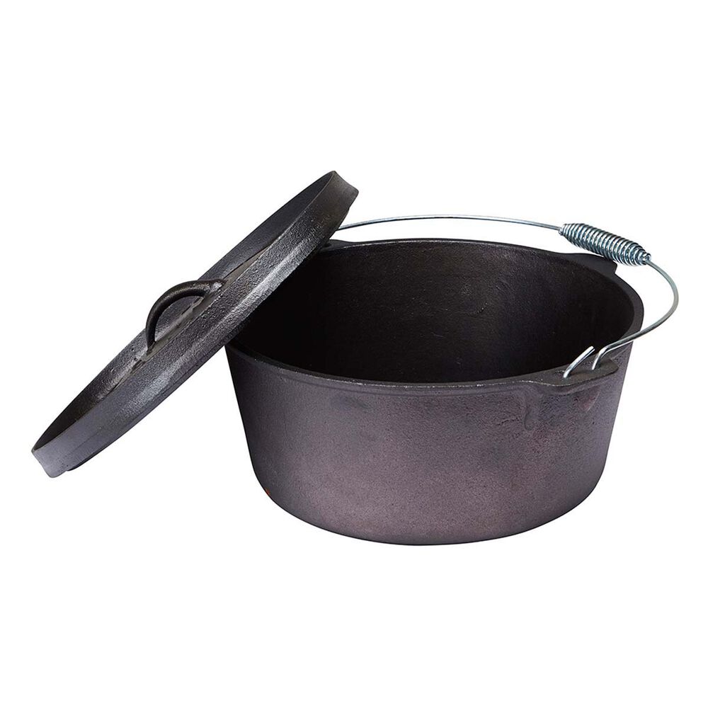 Campfire Pre Seasoned Cast Iron Camp Oven 9 Quart