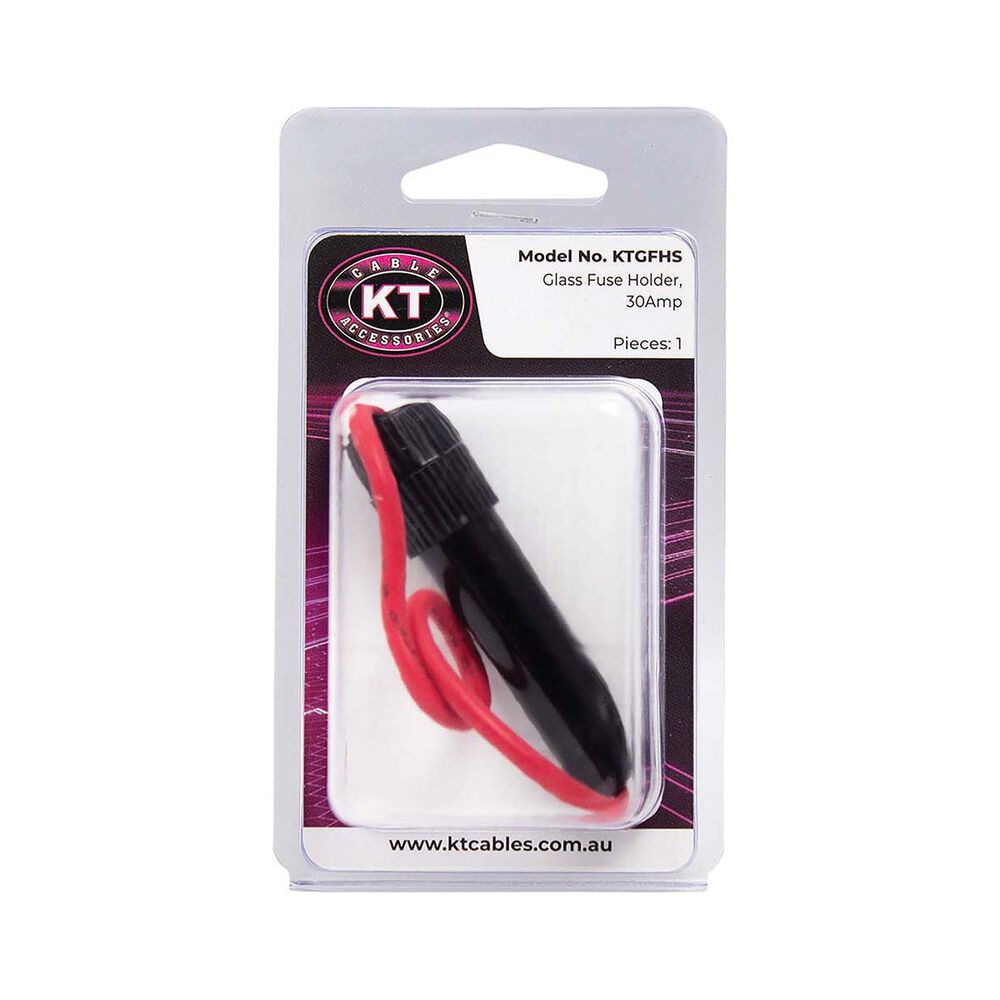 KT Cables Glass Fuse Holder