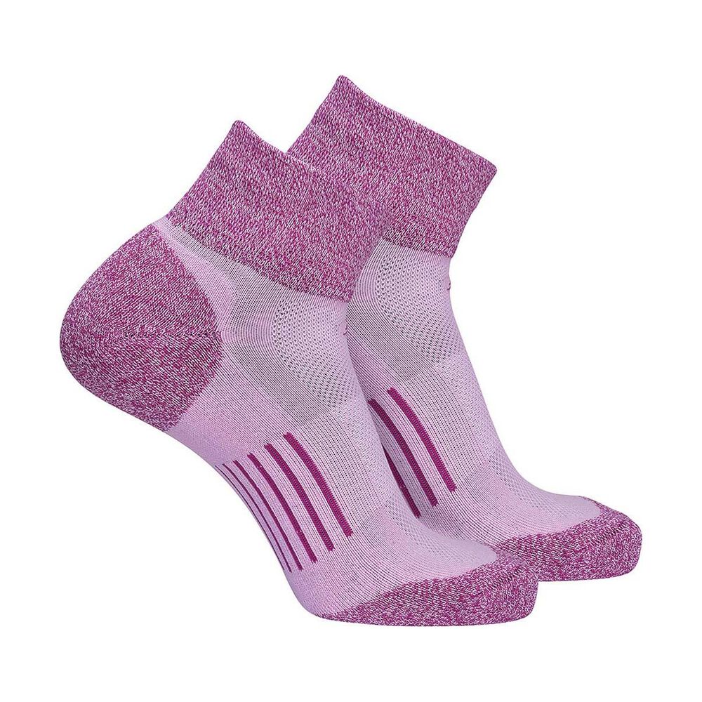Macpac Unisex COOLMAX® Run Quarter Socks 2 Pack