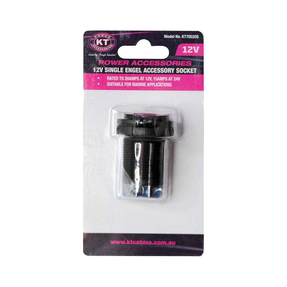 KT Cables Engel Single Accessory Socket 12V