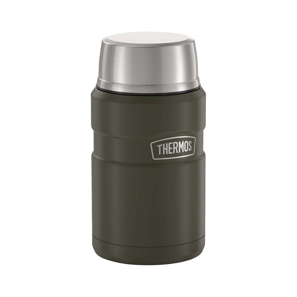 Thermos King Vacuum Insulated Food Jar 710ml Matte Army
