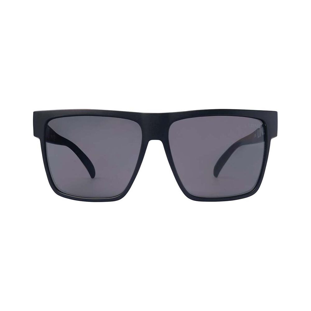 Liive Men's Envy Sunglasses Matt Black with Grey Lens