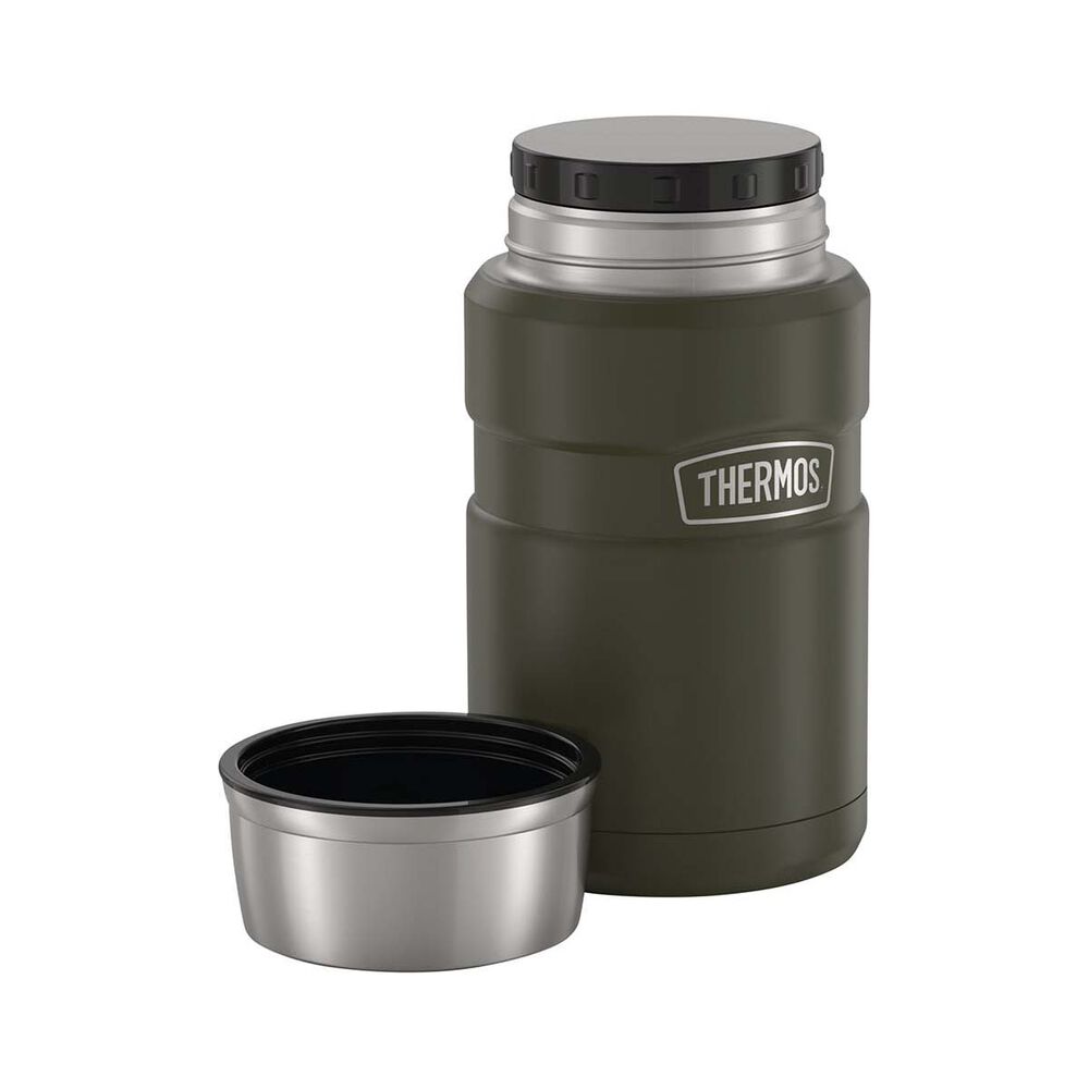 Thermos King Vacuum Insulated Food Jar 710ml Matte Army