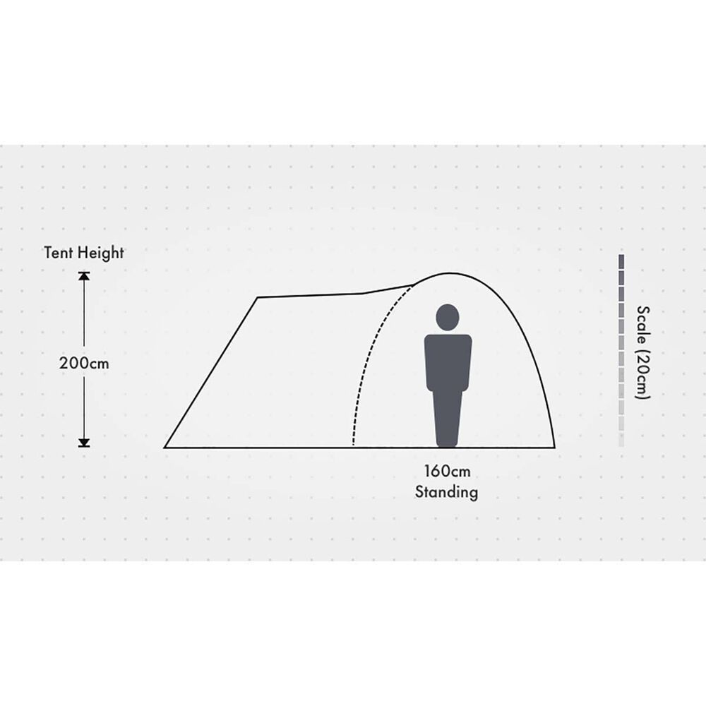 Wanderer Magnitude Dome Tent 6 Person